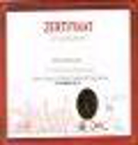 Dubai Specialist Zertificat